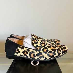 ALDO SPECIAL EDITION- NWT Cheetah/Leopard print faux pony hair loafer.